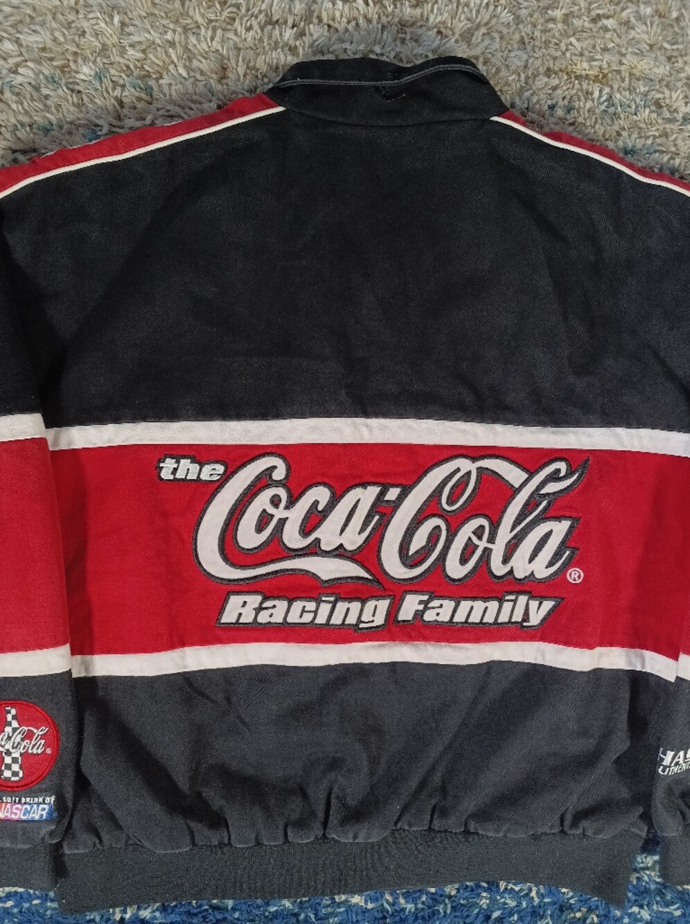 NASCAR JH Design Coca Cola Racing Family #20 Tony Stewart Jacket Mens - Picture 11 of 15
